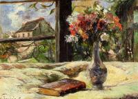 Gauguin, Paul - Vase of Flowers and Window